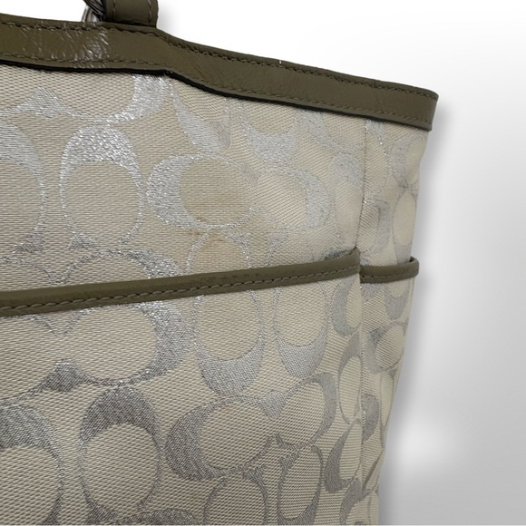 Coach Gallery Lurex East/West Tote - Picture 5 of 12